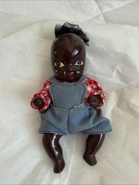 Black baby porcelain vintage
